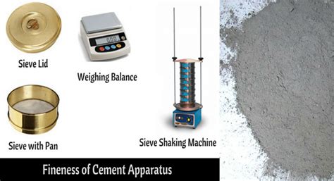 how to measure cement fineness